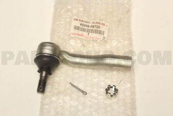 4504609720 Toyota END SUB-ASSY, TIE ROD, RH