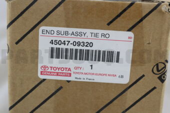 4504709320 END SUB-ASSY, TIE ROD, LH