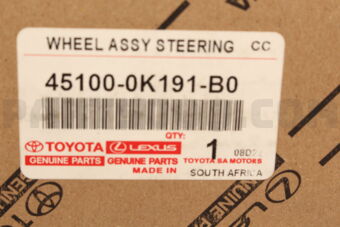 451000K191B0 WHEEL ASSY, STEERING