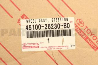 4510026230B0 Toyota WHEEL ASSY, STEERING