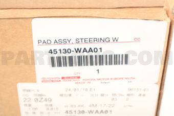 45130WAA01 PAD ASSY  STEERING