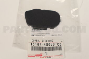4518748050C0 Toyota COVER, STEERING