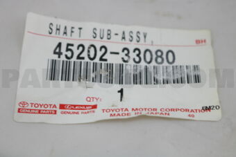 4520233080 SHAFT SUB-ASSY, STEERING INTERMEDI