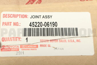4522006190 SHAFT ASSY, STEERING INTERMEDIATE
