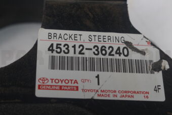 4531236240 Toyota BRACKET, STEERING GEAR HOUSING