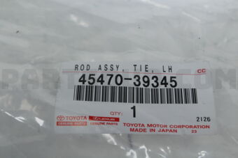 4547039345 ROD ASSY, TIE, LH