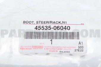 4553506040 BOOT, STEERING RACK, NO.1