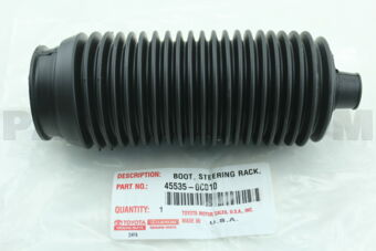 455350C010 BOOT, STEERING RACK, NO.2