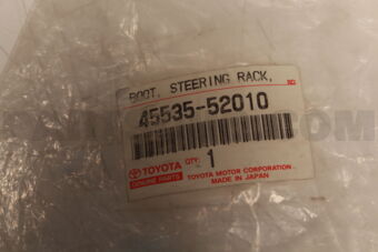 4553552010 Toyota BOOT, STEERING RACK, NO.1