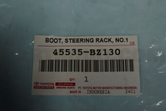 45535BZ130 BOOT, STEERING RACK, NO.1