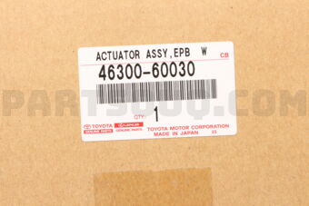 4630060030 ACTUATOR ASSY