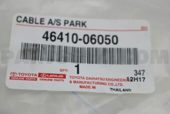 4641006050 CABLE ASSY, PARKING BRAKE, NO.1