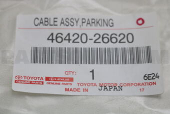 4642026620 Toyota CABLE ASSY, PARKING BRAKE, NO.2