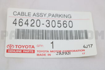 4642030560 Toyota CABLE ASSY, PARKING BRAKE, NO.2