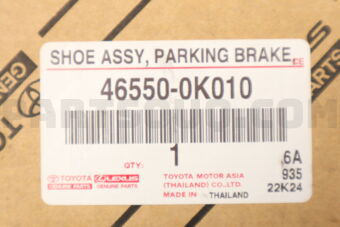 465500K010 SHOE ASSY  PARKING
