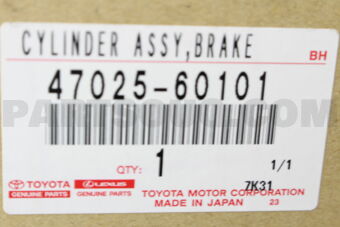 4702560101 CYLINDER SUB-ASSY, BRAKE MASTER