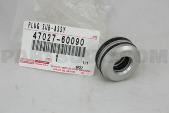 4702760090 PLUG, MASTER CYLINDER