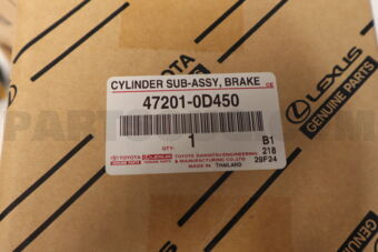 472010D450 CYLINDER SUB-ASSY, BRAKE MASTER