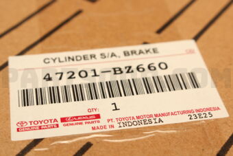 47201BZ660 Toyota CYLINDER SUB-ASSY, B
