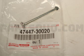 4744730020 Toyota PIN, SHOE HOLD DOWN SPRING(FOR FRONT BRAKE)