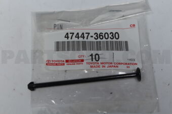 4744736030 PIN, SHOE HOLD DOWN SPRING(FOR FRONT BRAKE)