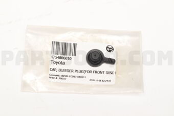 4754806010 CAP, BLEEDER PLUG(FOR FRONT DISC B