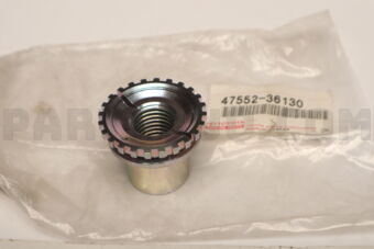 4755236130 NUT, FRONT WHEEL CYLINDER ADJUSTING, LH(FOR FRONT BRAKE)
