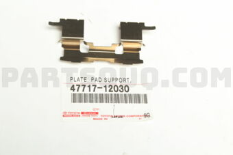 4771712030 PLATE, PAD SUPPORT, NO.2(FOR FRONT