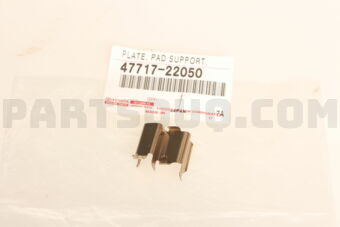 4771722050 PLATE, PAD SUPPORT, NO.2(FOR REAR 