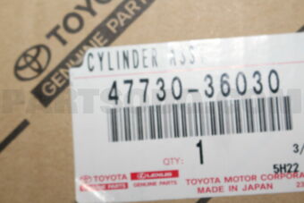 4773036030 CYLINDER ASSY, FRONT DISC BRAKE, R
