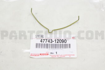 4774312090 SPRING, ANTI-SQUEAL(FOR FRONT DISC