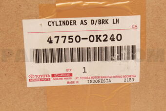 477500K240 Toyota CYLINDER ASSY, DISC