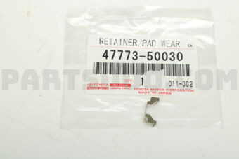 4777350030 RETAINER, PAD WEAR INDICATOR