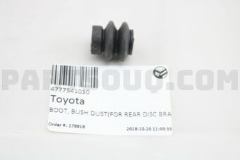 4777541030 BOOT, BUSH DUST(FOR REAR DISC BRAK