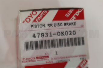 478310K020 Toyota PISTON, RR DISC BRAK