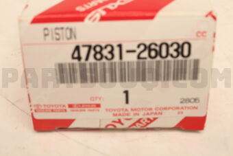 4783126030 Toyota PISTON  RR DISC