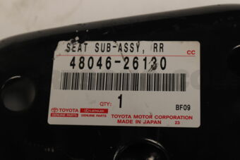 4804626130 SEAT SUB-ASSY, SPRING U BOLT, RH/L