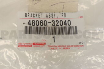 4806032040 BRACKET ASSY, REAR SUSPENSION ARM, RH