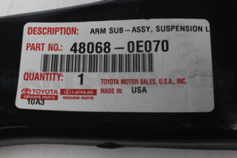 480680E070 Toyota ARM SUB-ASSY