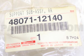 4807112140 SUPPORT SUB-ASSY, REAR SUSPENSION,