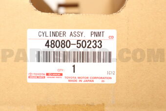 4808050233 Toyota CYLINDER ASSY, PNMT