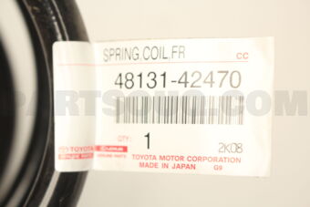 4813142470 SPRING, FRONT COIL, RH/LH