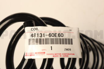 4813160E60 SPRING, FRONT COIL, RH/LH