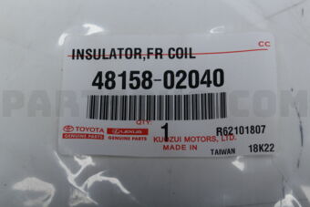 4815802040 INSULATOR, FRONT COIL SPRING, LOWER, RH/LH