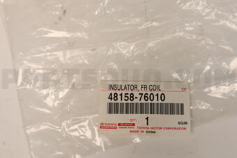 4815876010 INSULATOR, FRONT COIL SPRING, LOWER, RH/LH