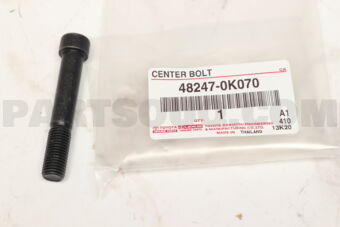 482470K070 BOLT, REAR SPRING, CENTER
