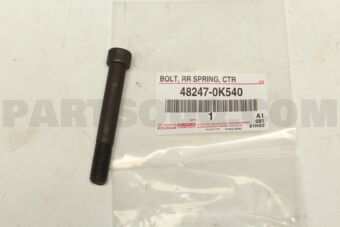 482470K540 BOLT  RR SPRING  CTR