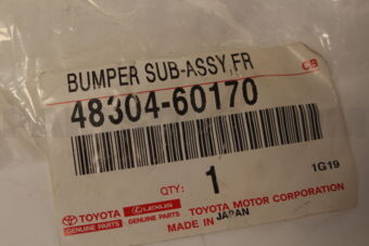 4830460170 BUMPER SUB-ASSY, FR