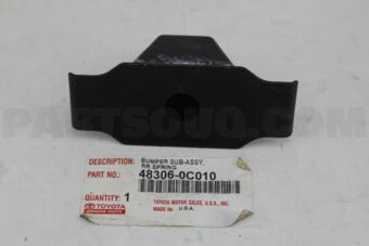 483060C010 BUMPER SUB-ASSY, REAR SPRING