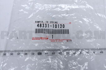 4833110120 Toyota BUMPER  FR SPRING